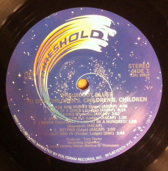 The Moody Blues - To Our Children's Children's Children - LP
