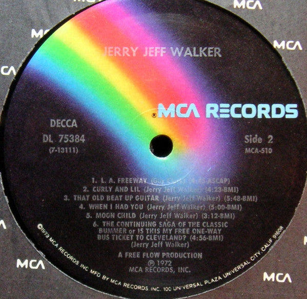 Jerry Jeff Walker - Jerry Jeff Walker - LP 3