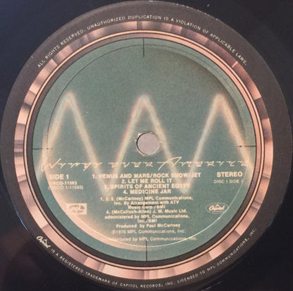 Wings - Wings Over America - LP 4