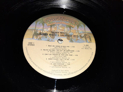 Barry White - Barry White's Greatest Hits - LP 3