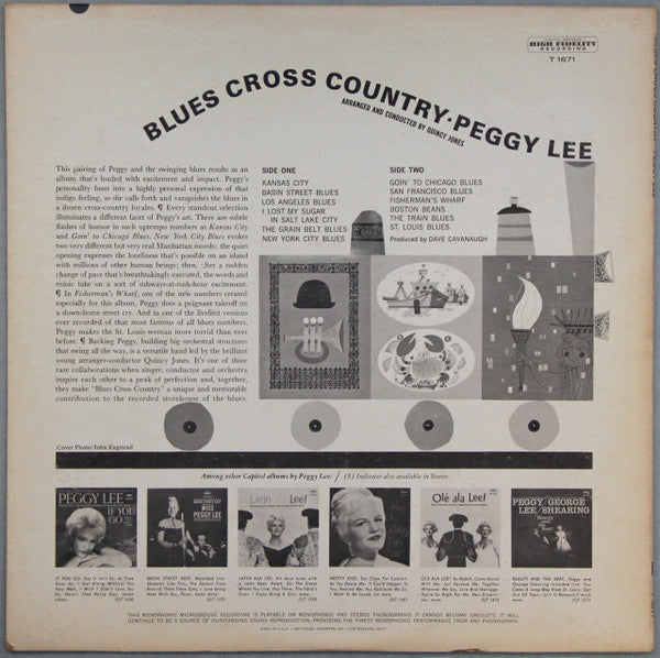 Peggy Lee - Blues Cross Country - LP 2
