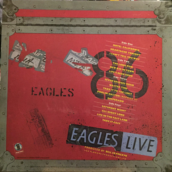 Eagles - Eagles Live - LP 2