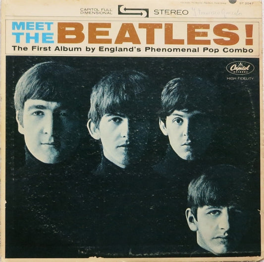 The Beatles - Meet The Beatles - VINTAGE vinyl record for sale
