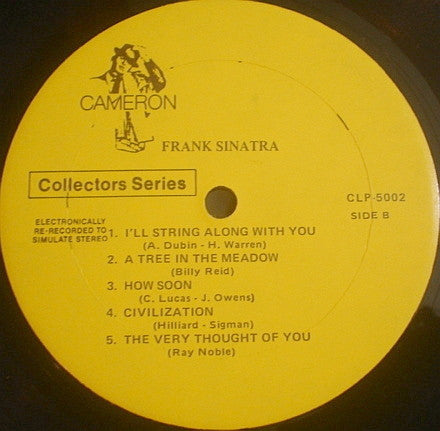 Frank Sinatra - The Original Frank Sinatra - Vinyl, LP, Compilation 4