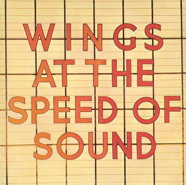 Wings - At The Speed Of Sound - VINTAGE vinyl record for sale