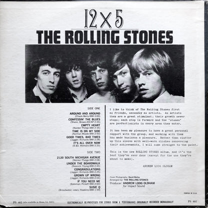 The Rolling Stones - 12 X 5 - LP 2