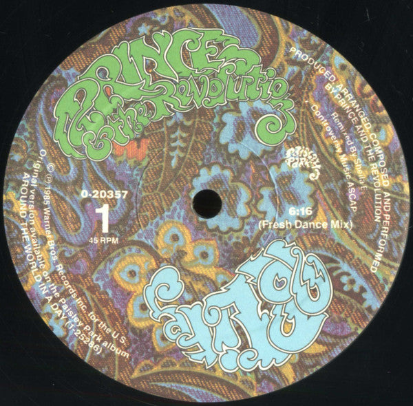 Prince And The Revolution - Pop Life - 12" 3