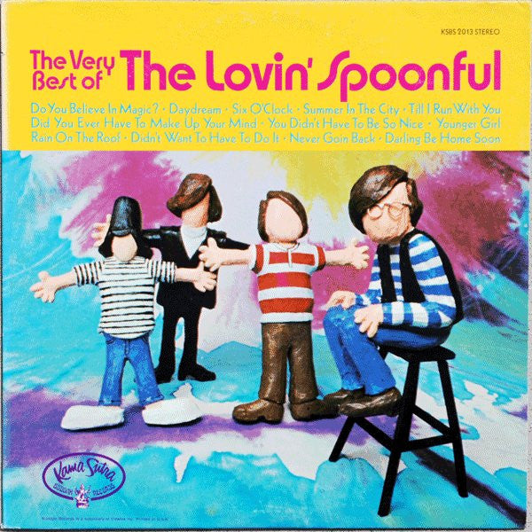 The Lovin Spoonful - The Very Best Of - VINTAGE vinyl record for sale