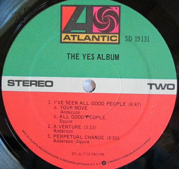 Yes - The Yes Album - LP 5