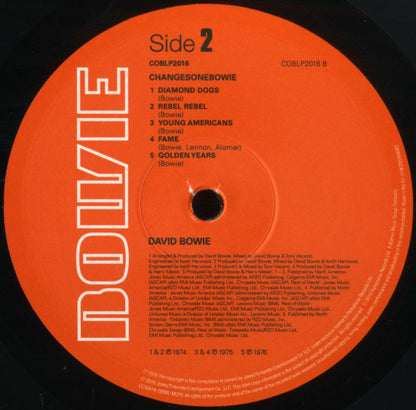 David Bowie - ChangesOneBowie - LP 4
