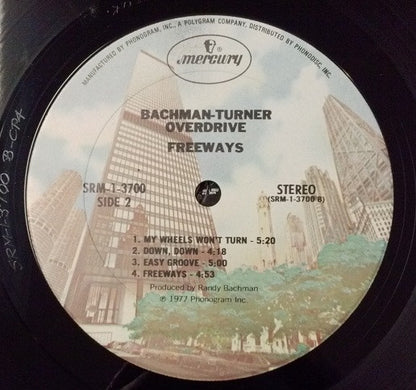 Bachman-Turner Overdrive - Freeways - Vinyl, LP, Album 4