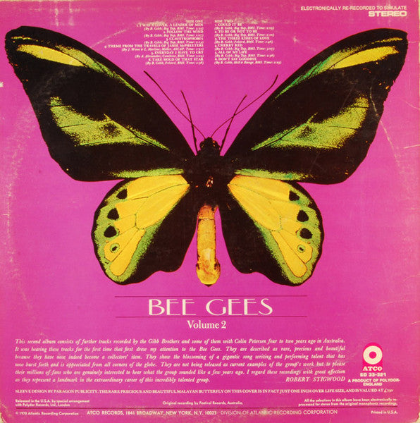 Bee Gees - Rare, Precious & Beautiful Volume 2 - LP 2