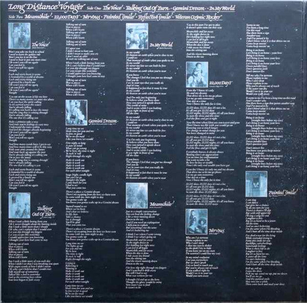 The Moody Blues - Long Distance Voyager - LP 2