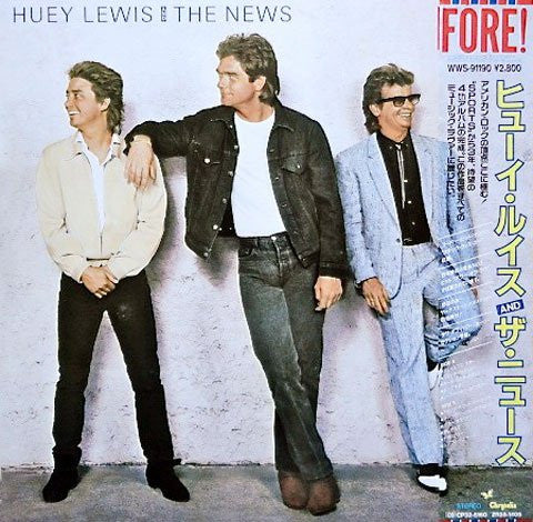 Huey Lewis and the News - Fore! - LP
