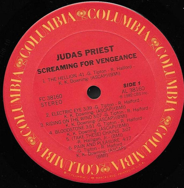 Judas Priest - Screaming For Vengeance - LP 3