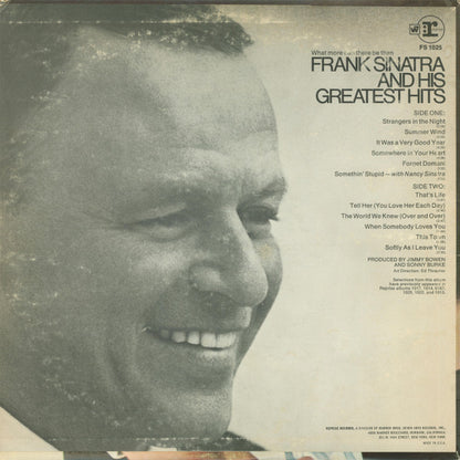 Frank Sinatra - Frank Sinatra's Greatest Hits - LP 2