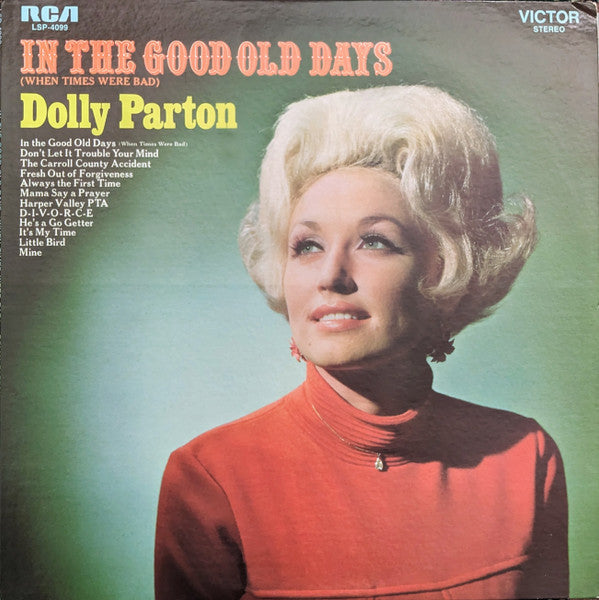 Dolly Parton - In The Good Old Days - LP