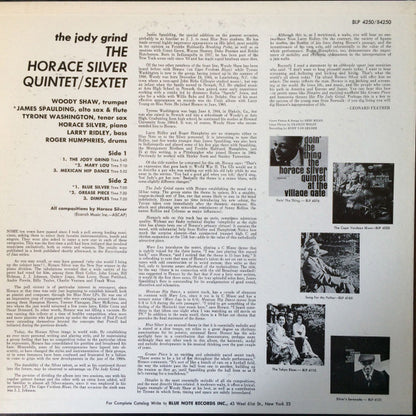 Horace Silver Quintet / Sextet - The Jody Grind - LP 3