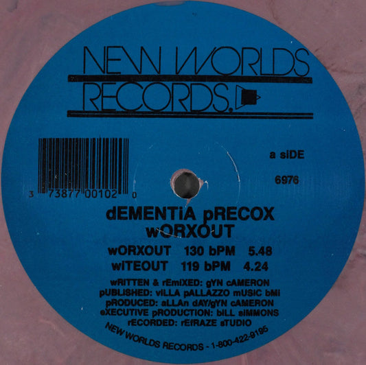 Dementia Precox - Worxout - VINTAGE vinyl record for sale