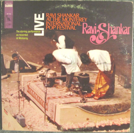 Ravi Shankar - Ravi Shankar At The Monterey International Pop Festival - LP