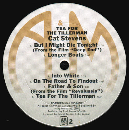 Cat Stevens - Tea For The Tillerman - LP 4
