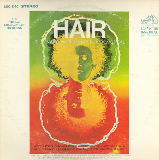 Various - Hair - The American Tribal Love-Rock Musical (The Original Broadway Cast Recording) - Vinyl, LP, Album, Repress, Stereo