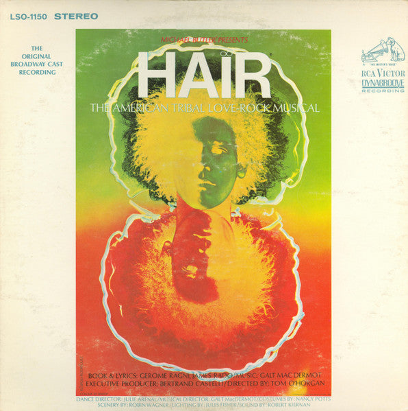 Various - Hair - The American Tribal Love-Rock Musical (The Original Broadway Cast Recording) - LP