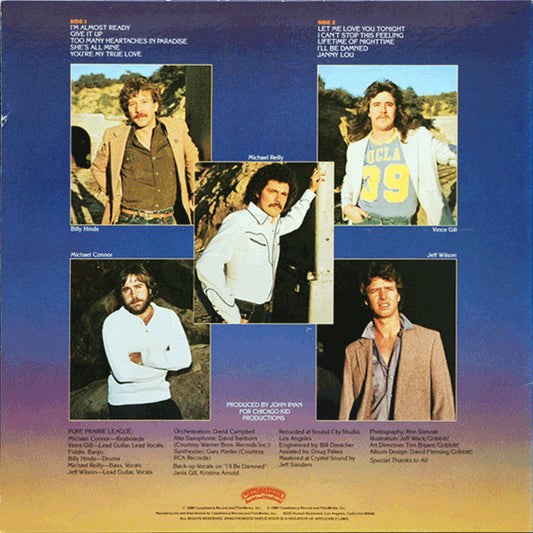 Pure Prairie League - Firin' Up - Vinyl, LP, Album 2