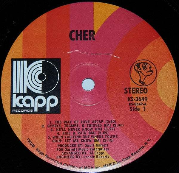 Cher - Cher - LP 3
