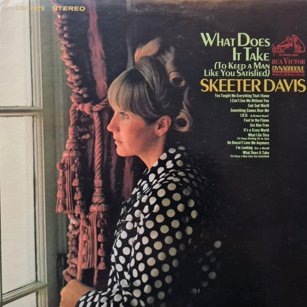 Skeeter Davis - What Does It Take - LP