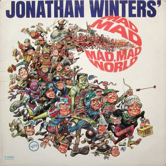 Jonathan Winters - Mad Mad Mad Mad World - VINTAGE vinyl record for sale