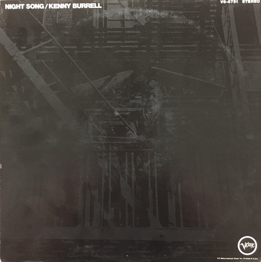 Kenny Burrell - Night Song - LP