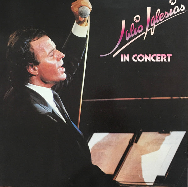 Julio Iglesias - In Concert - VINTAGE vinyl record for sale