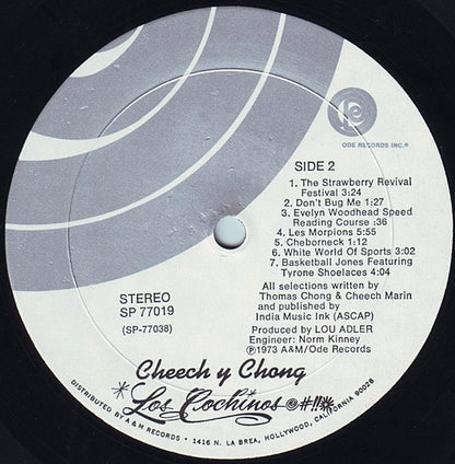 Cheech Y Chong - Los Cochinos - LP 4