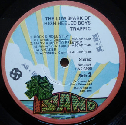 Traffic - The Low Spark Of High Heeled Boys - LP 4