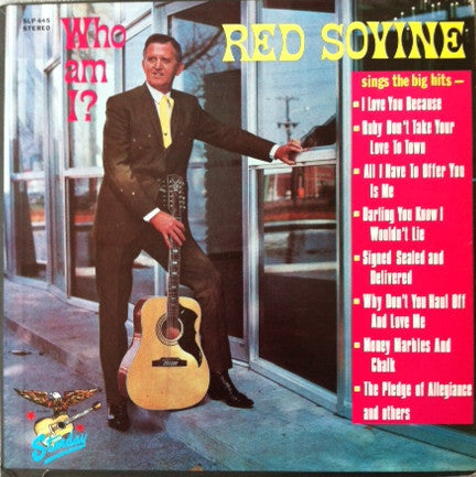 Red Sovine - Who Am I? - LP