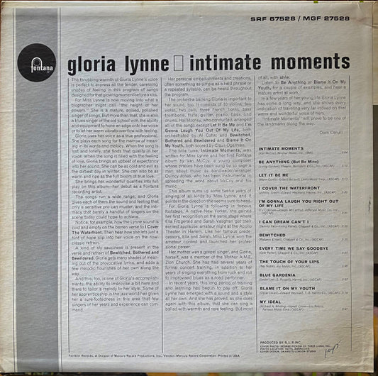 Gloria Lynne - Intimate Moments - LP 2