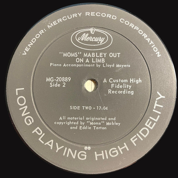 Moms Mabley - Out On A Limb - LP 3