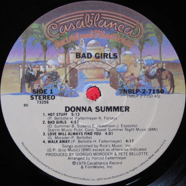 Donna Summer - Bad Girls - LP 3