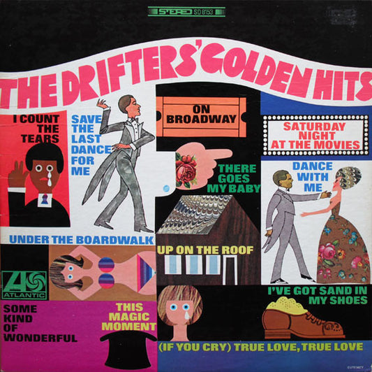 The Drifters - The Drifters Golden Hits - VINTAGE vinyl record for sale