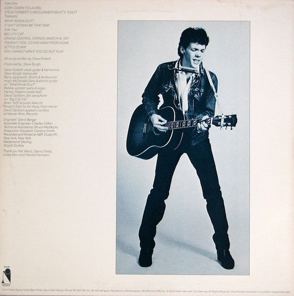 Steve Forbert - Alive On Arrival - LP 2