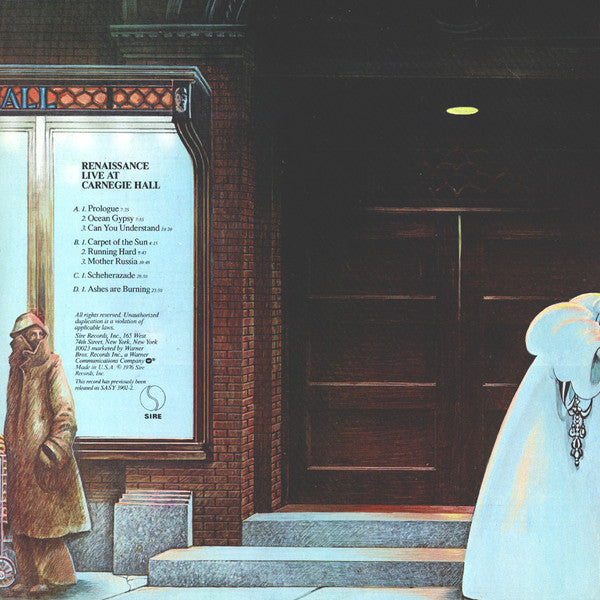 Renaissance - Live At Carnegie Hall - LP 3