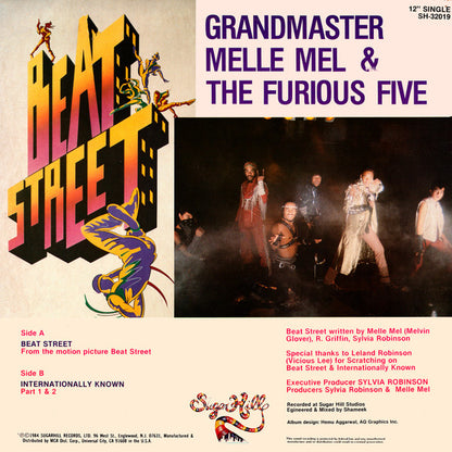 Grandmaster Melle Mel & The Furious Five - Beat Street / Internationally Known - 12" 2