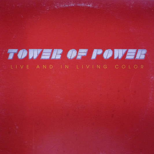 Tower Of Power - Live and In Living Color - VINTAGE vinyl record for sale