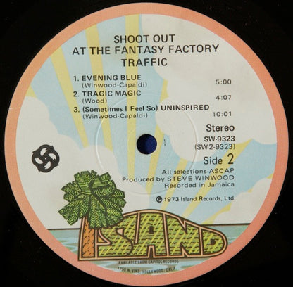 Traffic - Shoot Out At The Fantasy Factory - LP 4