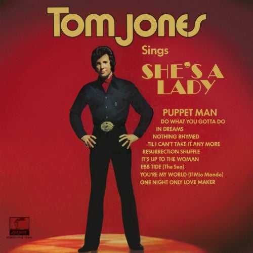 Tom Jones - Sings She's a Lady - VINTAGE vinyl record for sale