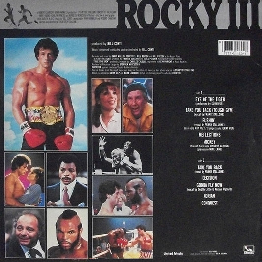 Bill Conti - Rocky III - Original Motion Picture Score - LP 2
