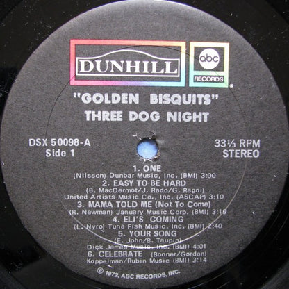 Three Dog Night - Golden Bisquits - LP 4