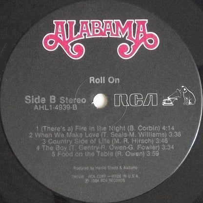 Alabama - Roll On - LP 4