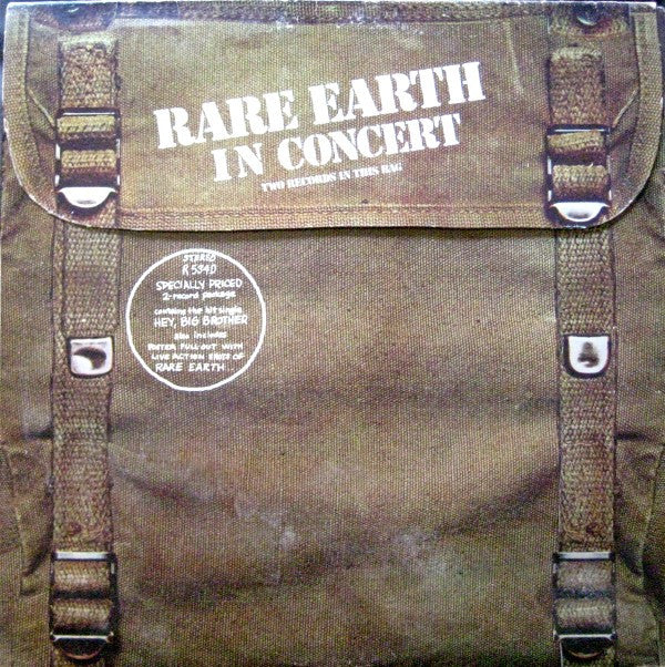 Rare Earth - In Concert - VINTAGE vinyl record for sale